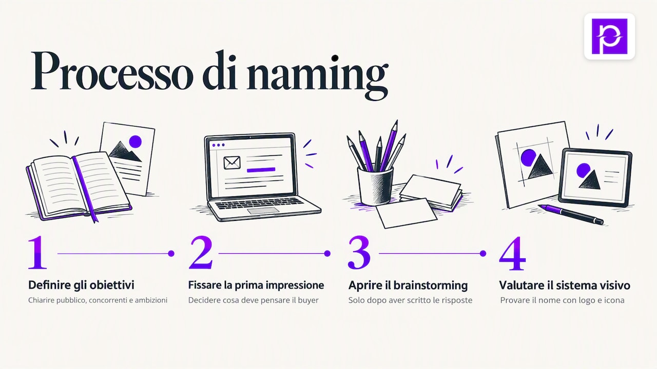 Il nostro punto di vista sul naming — overview diagram
